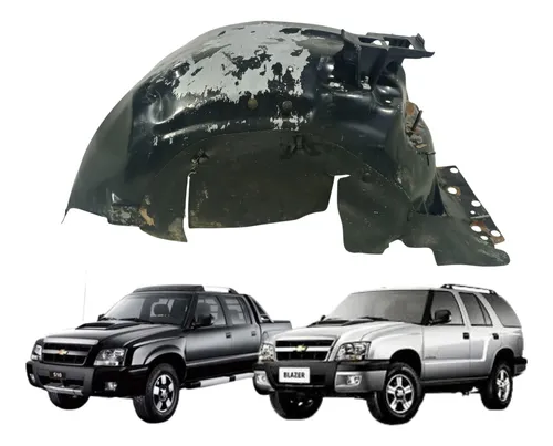 Parabarro Dianteiro Esquerdo Gm S10 Blazer 2001 2011