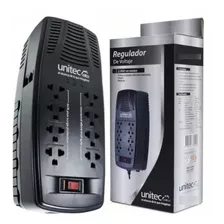 Regulador De Voltaje Automático Unitec 8 Tomas 2000va /1000w