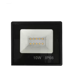 Kit 03 Refletor Led 10w Holofote Maxtel Branco Quente Ip66 Cor Da Carcaça Preto Cor Da Luz Branco-quente 110v/220v (bivolt)