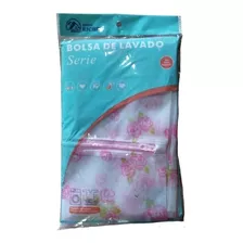 Malla Bolsa Acolchada Lavado Ropa Lencería 40 X 50 Pack X6