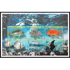 Fauna Marina - Eritrea 2000 - Hojita Mint - Yvert 391-396