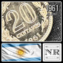 Primera imagen para búsqueda de monedas argentinas20 centavos 1961