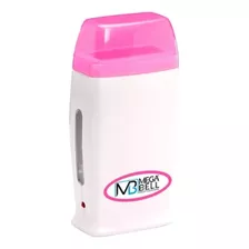 Aquecedor De Cera Mega Bell Quente Profissional Para Depilação Roll-on Voltagem Bivolt Cor Branco/rosa