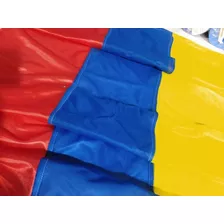 Bandera Colombia De Flameo 90 X 150 Cm Reforzada Con Cintas