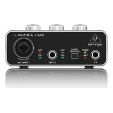 Interface Audio Behringer U Phoria Um 2 Garantia 2anos Nf-e