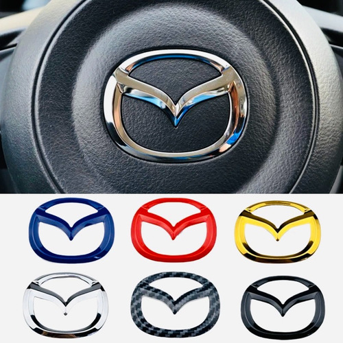 Emblema Volante Cromo Mazda 3 2014 - 2018 Sedan / Hatchback Foto 2