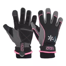 Guantes Moto Handlandy Termicos Impermeables Thinsulate Rosa Talle L