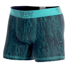 Boxer Calzoncillo Hombre De Microfibra Estampado Full Print 