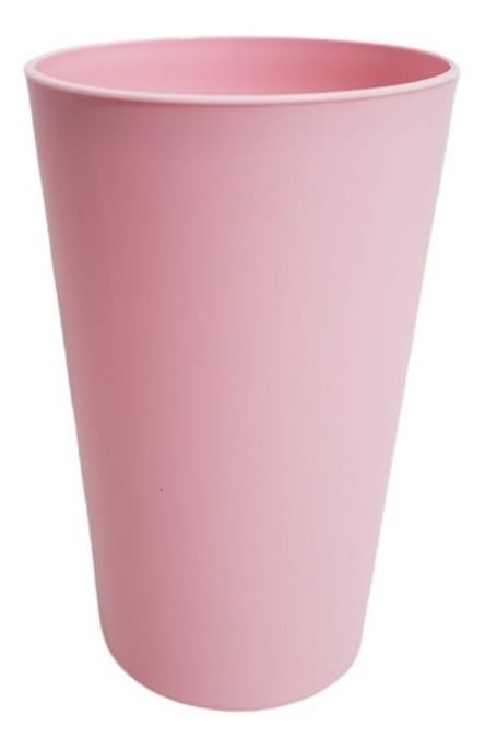 Vaso Plastico Duro 600cc Pastel X24 Mayorista