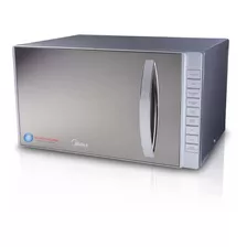 Microondas Midea 23lt Mirror Gris Mmp 23 Gabv