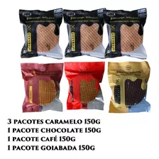 Combo 6 Pacotes De Wafel Janse 150g