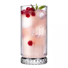 Vaso Labrado Pasabahce Elysia 365cc Tragos Limonadas Premium