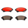 Set-4 Balatas Ceramica Delanteras Montana V6 3.4l 99/01