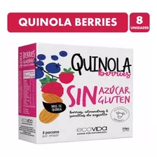 Barra Cereal Quinola Berries Display 8 Porciones
