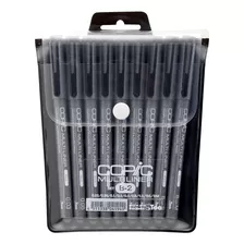 Juego De Bolígrafos De Tinta Multiliner B-2 De 9 Piezas De C