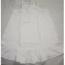 Vestido Blanco Minimimo Talle Xl