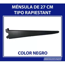 5 Ménsula Reforzada 27cm P/riel Doble Enganche T/rapiestant