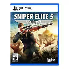 Jogo Sniper Elite 5 Ps5 Midia Fisica