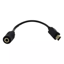 Cable Mini Usb 5 Pines A Plug Plus Aux 3.5mm Jack Hembra