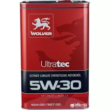 Aceite Motor 5w30 Wolver 100% Alemán Para 20.000 Km 5 Litros