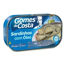 Sardinha Gomes Da Costa C/ Óleo 125g