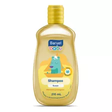 Shampoo Infantil Baruel Baby Suave Tradicional 210ml