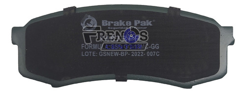 Pastilla Freno Tra Brake Pak Para Toyota Land Cruiser Lc 100 Foto 3