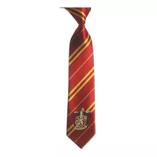 Gravata Grifinória Gryffindor Harry Potter Brasão Hogwarts