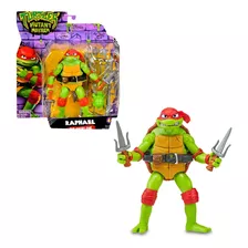 Figura Las Tortugas Ninjas Raphael Con Accesorios 
