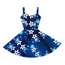 Vestido Infantil Rodado Estampado