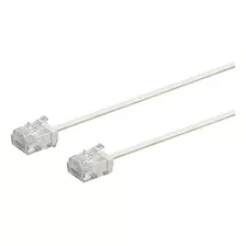 Monoprice Cat6 Cable De Conexión Ethernet - 3 Pies - Blanco 