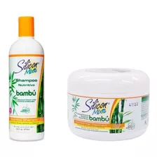 Kit Shampoo Silicon Mix Bambu 473ml + Máscara Capilar 225g Original