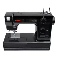 Máquina De Coser Recta Janome Black Edition Hd-1000 Portable Negra 220v