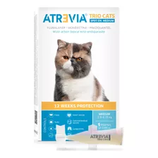 Antipulgas Para Gato Atrevia Trio Cats 2.9-6.25 Kg X1 Pipeta