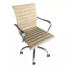 Sillon Aluminium Oficina Pc Respaldo Bajo P - Alto Impacto