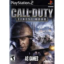 Jogo De Guerra Call Of Duty Finest Hour Ps2