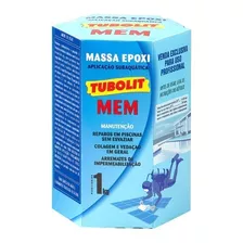 Massa Epoxi Tubolit Mem 101 1kg Azulejo Piscina Subaquática