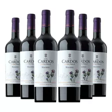 Vino Los Cardos Malbec Caja X6 Unidades