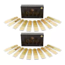 Cañas De Saxofon Cecilio Alto Dos 10pack Con Resistencia D