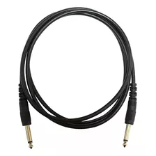 Cable Plug 6.5mm 1/4 Mono 2 Metros Instrumentos Consolas