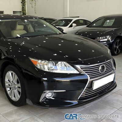 Fits 13-15 Lexus Es350 Es300h Glossy Black Front Bumper  Ttx Foto 8