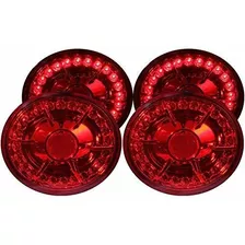 Cola Anzo Ee.uu. 321168 Chevrolet Corvette 4 Pcs Todo Led Ro