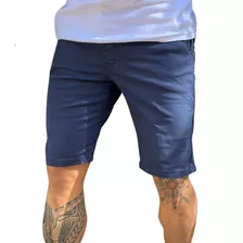 Bermuda Masculina Esporte Fino Azul Marinho