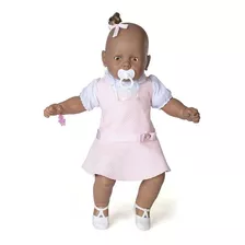 Boneca Meu Bebe Negra Assortim.3 60cm