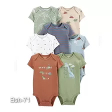 Set De Bodies Bodys Carters Para Niños Talla 12 A 18 Meses