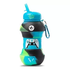 Botella Silicona Playstation - Flexible 450ml