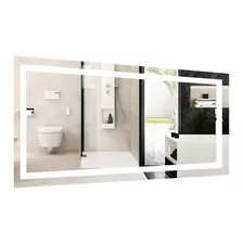 Espejo P/ Baño Con Luz Led Sistema Encendido Táctil 80x150cm