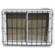 Ventana De Aluminio 150x110 Con Reja 