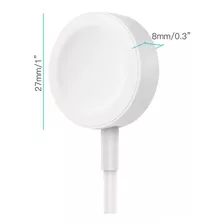 Cargador Para Apple Watch 7 8 E Ultra 41 Mm 45 Mm 49 Mm Color Blanco