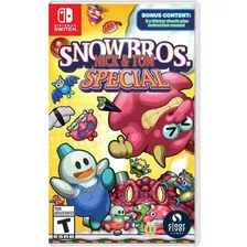 Snow Bros. Nick & Tom Special Standard Edition Clear River Games Nintendo Switch Físico